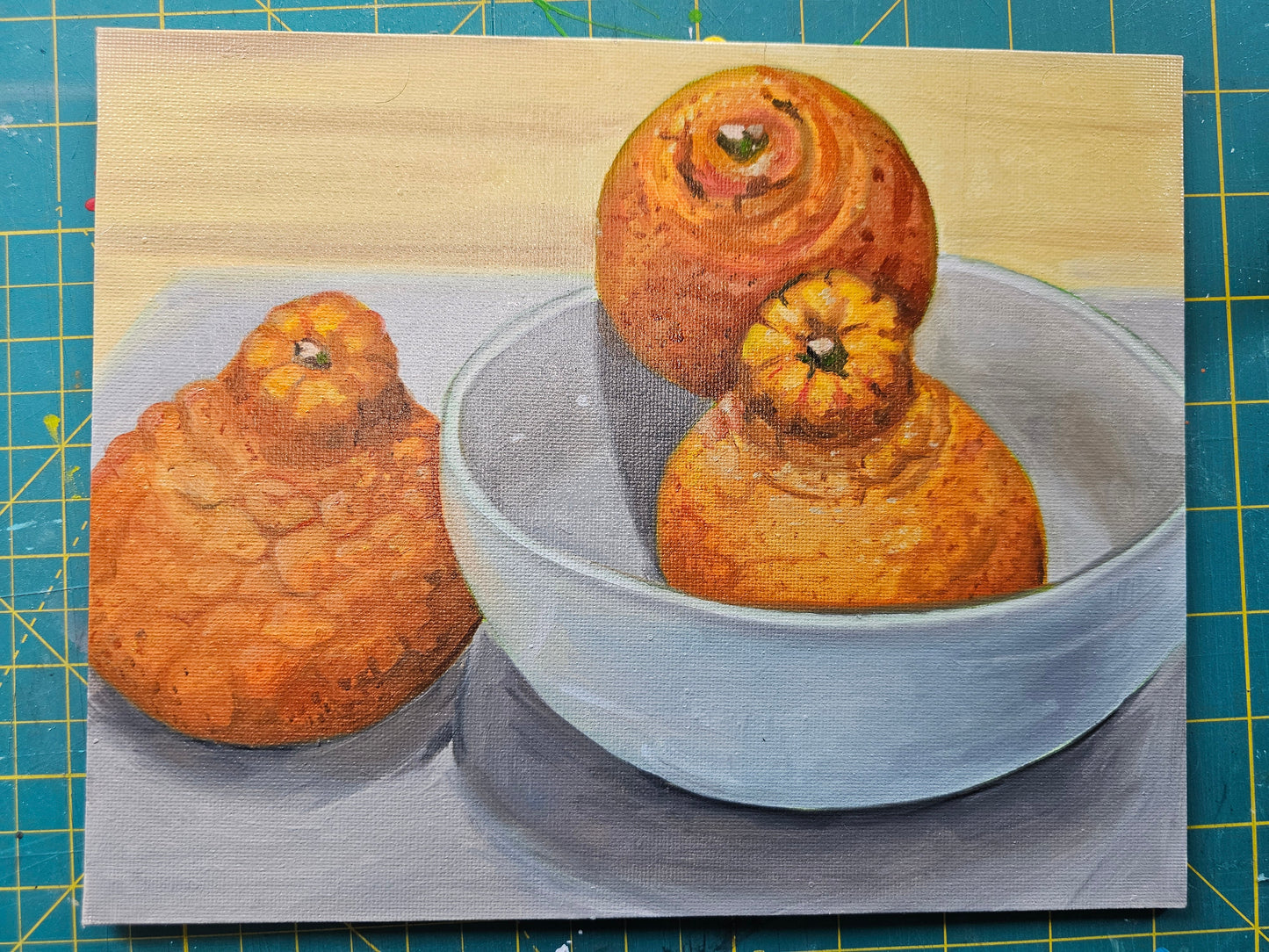 Bumpy - Original 8x10in Oil Painting on Canvas