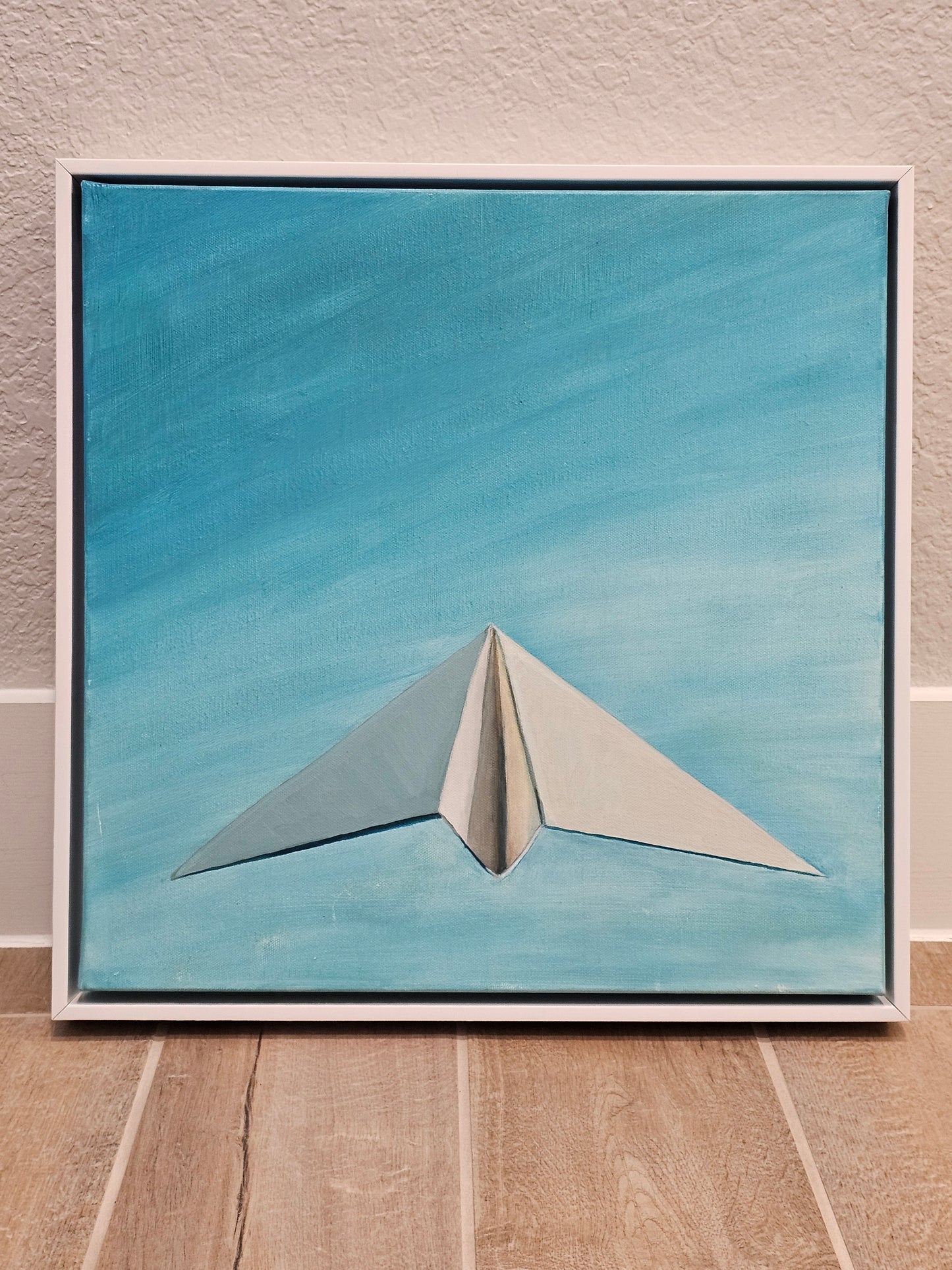 Beginning our Ascent - Original 16x16in Oil Painting