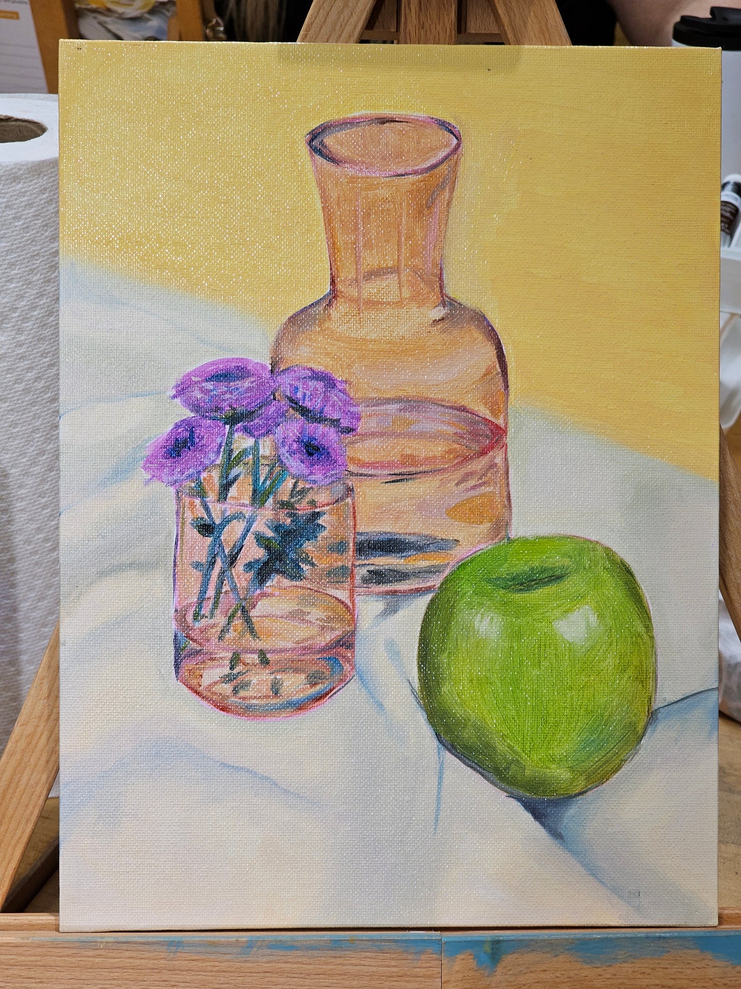 Rose-Colored Glasses - Original 12x9inOil Painting